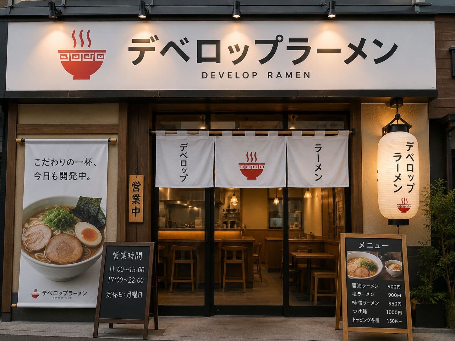 デベロップラーメン のカバー写真